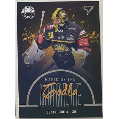 2022/23 Sportzoo ELH 1. série #MG-17 Denis Godla Magic of the Goalie Limited xx/99