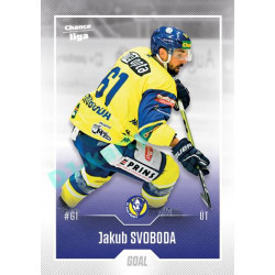 2022/23 Goal Cards Chance Liga 1. série #099 Jakub Svoboda