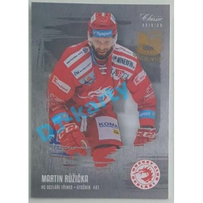 2019/20 OFS Martin Růžička #341 xx/12 Silver Rainbow Expo Pard.