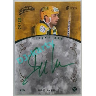 2021 Legendary Cards League Dynasty Vsetín Miroslav Barus #22 24/30 Signature