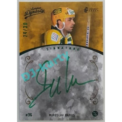 2021 Legendary Cards League Dynasty Vsetín Miroslav Barus #22 24/30 Signature