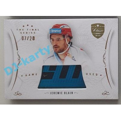 2021/22 OFS The Final Series Jeremie Blain #STI-BLJ 07/20 Game Used Stick Gold
