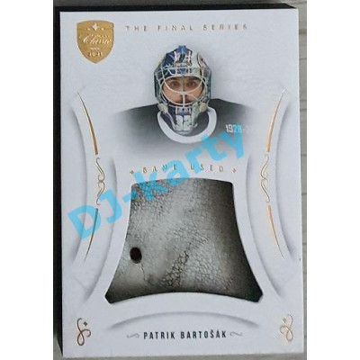 2021/22 OFS The Final Series Patrik Bartošák #MEM-PB Game Used Gold PROMO