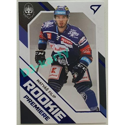 2021/22 Sportzoo TIPSPORT ELH Matyáš Filip #RP-9 Rookie Premiere xxx/149