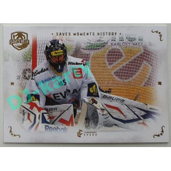 2021/22 Legendary Cards SAVES HELP MEMORABILIA SERIES #SMH-9 Roman Málek Saves Moments History Gold /155
