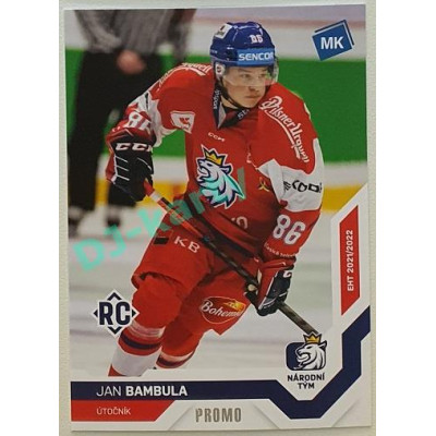 2021/22 MK reprezentace #023 Jan Bambula RC EHT PROMO