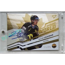 2023/24 Sportzoo ELH 2. serie #AWS-KC Kevin Czuczman Around The World Auto xx/75