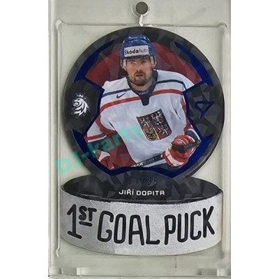 2024 Sportzoo Hokejové ČESKO #GP-09 Jiří Dopita 1st Goal Puck Limited 31/35
