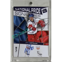 2023 MK reprezentace #NPS-20 Jan Košťálek National Pride Signatures BLUE 1of60