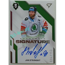 2022/23 Sportzoo ELH 2. série #AS1-SR Jan Stránský Signature level 1 xxx/150