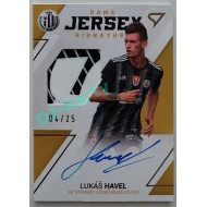 2022/23 Sportzoo Fortuna Liga 2. série #GJS-HA Lukáš Havel Game Jersey Auto 04/25