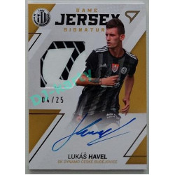 2022/23 Sportzoo Fortuna Liga 2. série #GJS-HA Lukáš Havel Game Jersey Auto 04/25