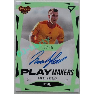 2022/23 Sportzoo Fortuna Liga 2. série #NLS-LM Lukáš Matějka F:NL Playmakers Auto xx/35