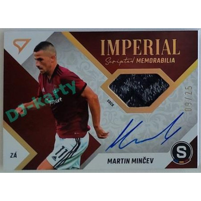 2022/23 Sportzoo Fortuna Liga 2. série #IM-MM Martin Minčev Imperial Scripted Memorabilia 09/25