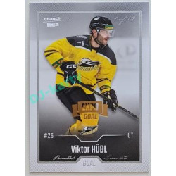 2022/23 Goal Cards Chance Liga 2. série #238 Viktor Hübl Expo Silver 1 of 3