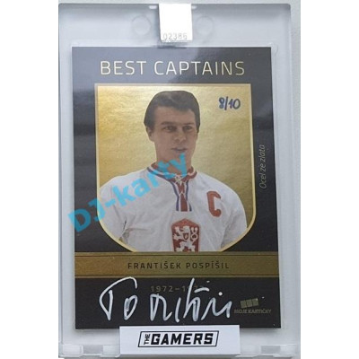 2021 MK Gamers 1 František Pospíšil #4 8/10 Best Captains WHITE