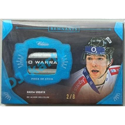 2020/21 OFS 2.série Radim Vrbata #RPS-RVR 2/6 Game Used Remnants Black Cut