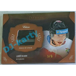 2020/21 OFS 1.série Lukáš Klimek #RPS-LKL 5/5 Game Used Remnants Black Cut