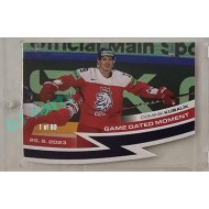 2023 MK reprezentace #148 Dominik Kubalík Die Cut 1of60