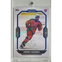 2023/24 Goal cards Chance Liga 2. série #259 Andrej Adamec Blue Expo 1of1