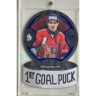 2024 Sportzoo Hokejové ČESKO #GP-01 Jakub Galvas 1st Goal Puck Limited 15/35