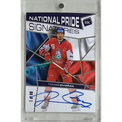 2023 MK reprezentace #NPS-21 Tomáš Dvořák National Pride Signatures BLUE 1of60