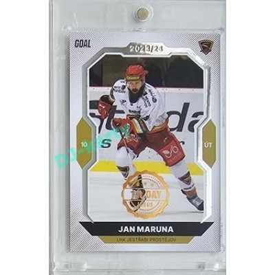 2023/24 Goal cards Chance Liga 2. série #258 Jan Maruna 1st day of issue