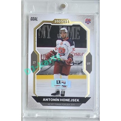 2023/24 Goal cards Chance Liga 2. série #271 Andonín Honejsek Expo Silver 1of7