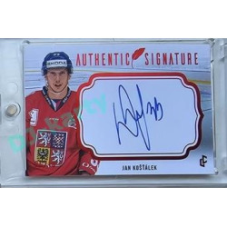 2023/24 LC Expectations Road to Prague #AS-15 Jan Košťálek Authentic Signature Red xx/10