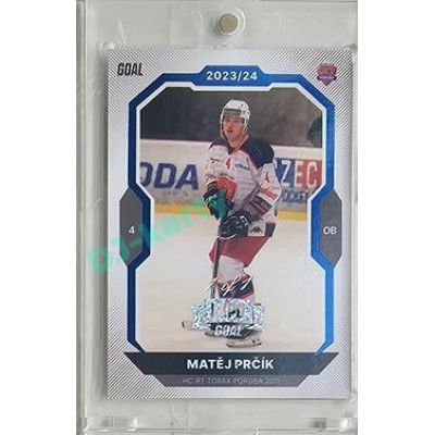 2023/24 Goal cards Chance Liga 2. série #260 Matěj Prčík Blue Expo 1of1