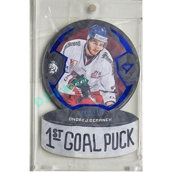 2024 Sportzoo Hokejové ČESKO #GP-08 Ondřej Beránek 1st Goal Puck Limited 26/35