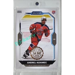 2023/24 Goal cards Chance Liga 2. série #259 Andrej Adamec 1st day of issue
