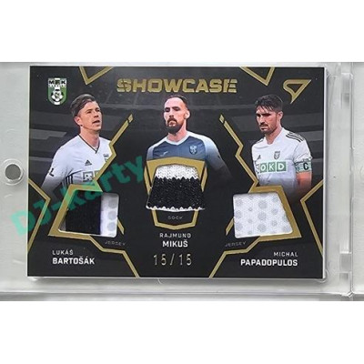 2023/24 Sportzoo Fortuna Liga 2. série #SC-BMP Lukáš Bartošák / Rajmund Mikuš / Michal Papadopulos Showcase 15/15