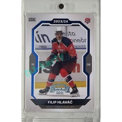 2023/24 Goal cards Chance Liga 2. série #262 Filip Hlaváč Blue Expo 1of1