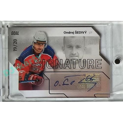 2023/24 Goal cards Chance Liga 1. série #S-19 Ondrej Šedivý Autograph Silver 19/20