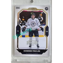 2023/24 Goal cards Chance Liga 2. série #273 Dominik Pavlák Expo Silver 1of7