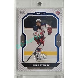 2023/24 Goal cards Chance Liga 2. série #264 Jakub Stehlík Blue Expo 1of1