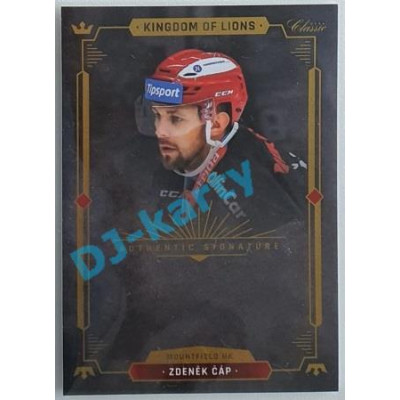 2021 OFS Kingdom of Lions Zdeněk Čáp #A09 Authentic Signature PROMO (bez podpisu)