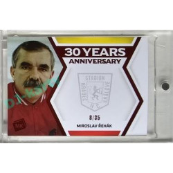 2024 MK Stadion znovu v akci #30YA-27 Miroslav Řehák Red parallel xx/35