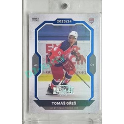 2023/24 Goal cards Chance Liga 2. série #267 Tomáš Gřeš Blue Expo 1of1