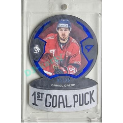 2024 Sportzoo Hokejové ČESKO #GP-02 Daniel Gazda 1st Goal Puck Limited 05/35