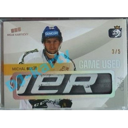 2020 MK reprezentace Michal Bulíř #1 3/5 Game Used Memorabilia Spectrum