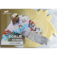 2020 MK reprezentace Dominik Furch #9 Goalie School Die-cut Gold Retail