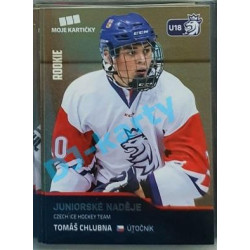 2020 MK reprezentace Tomáš Chlubna RC juniorské naděje #81 Gold Promo