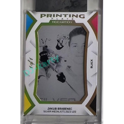 2023 MK The Gamers Extended #PP-JB Jakub Brabenec Silver Medalists U20 Printing Plates 2023 Black 1of1