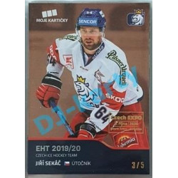 2020 MK reprezentace Jiří Sekáč #31 3/5 Red Czech Expo