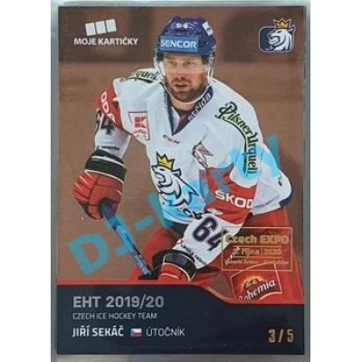 2020 MK reprezentace Jiří Sekáč #31 3/5 Red Czech Expo