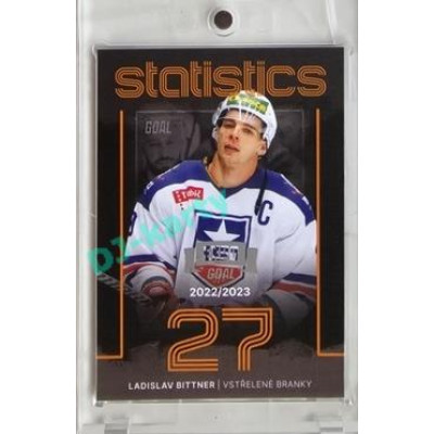 2023/24 Goal cards Chance Liga 1. série #ST-08 Ladislav Bittner Statistics Expo 1of6