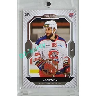 2023/24 Goal cards Chance Liga 2. série #263 Jan Pohl 1st day of issue