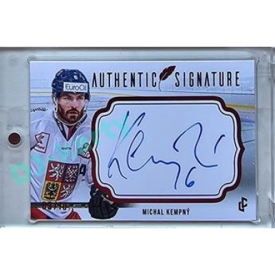 2023/24 LC Expectations Road to Prague #AS-22 Michal Kempný Authentic Signature Red xx/10